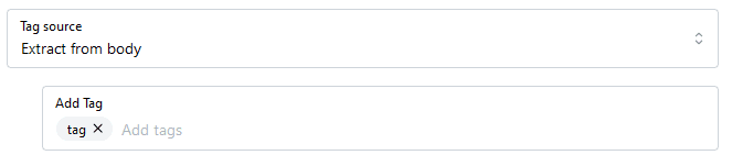 Tag result